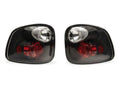 Raxiom 01-03 Ford F-150 Flareside Axial Series Euro Style Tail Lights- Black Housing- Clear Lens