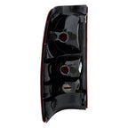 Raxiom 99-02 Chevrolet Silverado 1500 Fleetside Axial Series Tail Lights- Black- Midnight Red Lens