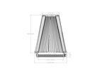 aFe Magnum FORCE Intake Replacement Air Filter w/ D2 Dry Media 6in F x7-1/2in B x4in T x9in H