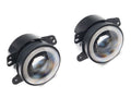 Raxiom 07-18 Jeep Wrangler JK LED Fog Lights with Amber Turn Signals
