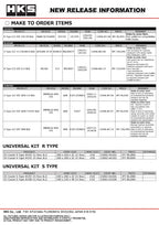 HKS UNIVERSAL R Type O/C W197 15-layer BLK