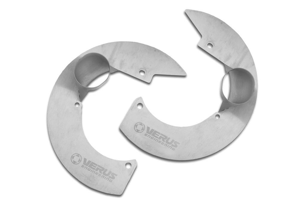 Verus Engineering Backing Plate Kit with Dry Carbon Duct for 2.5" Hose, Set of 2 - FT86