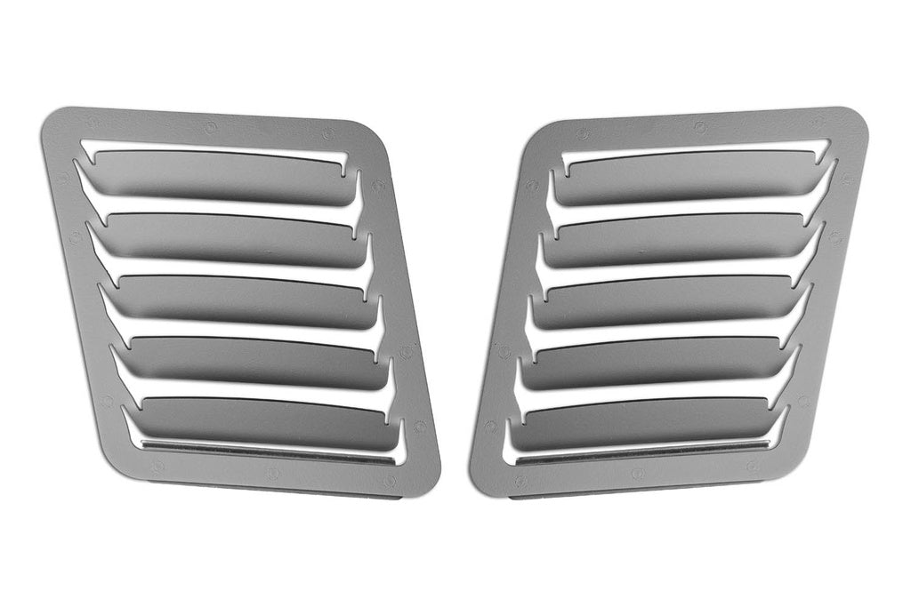 Verus Engineering Hood Louver Kit, Powdercoated Black - WRX