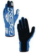 OMP KS-4 KART GLOVES BLUE / WHITE SZ XXS