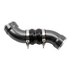 Wehrli 06-10 Chevrolet 6.6L LBZ/LMM Duramax Passenger Side 3.5in Intercooler Pipe - Semi-Gloss Black