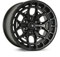 Vossen HFX1 - 20x9.5 - ET25 - 6x130 - 84.1 - DEEP - SB - Satin Black Wheel