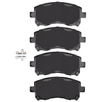 R1 97-03 Subaru Legacy Front Semi Met Brake Pads