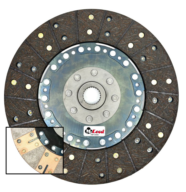 McLeod Racing RST HD Twin w/ Steel Flywheel - 07-09 Ford GT500 8 Bolt - 1-1/8 x 26 Spline - 164T