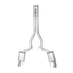 Stainless Works 2024 Mustang GT Catback Dual Tips Redline Sound H-Pipe Performance Connect Exhaust