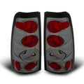 Raxiom 99-02 Chevrolet Silverado 1500 Fleetside Axial Series Tail Lights- Black- Smoked Lens