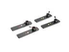 Raxiom 76-86 Jeep CJ7 Axial Series LED Side Marker Lamps- Smoked- Front and Rear