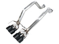 AWE Tuning C6 Chevrolet Corvette Z06/ZR1 Track Edition Axle-Back Exhaust w/ Diamond Black Tips