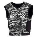 Sparco Vest SJ Pro K-3 140 - BLK/WHT