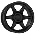 Kansei K11B Tandem 15x7in / 4X114.3 BP / 0mm Offset / 73.1mm Bore - Satin Black