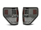 Raxiom 09-14 Ford F-150 Styleside LED Tail Lights- Black Housing- Smoked Lens