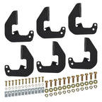 Westin 14-18 Chevy/GMC Silverado/Sierra 1500/2500/3500 Double Cab Outlaw Drop Nerf Bars Tex Black