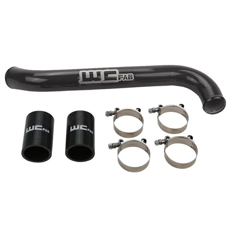 Wehrli 17-19 GM Duramax L5P Upper Coolant Pipe - Gun Metal