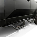 Westin 24-26 Toyota Land Cruiser Outlaw Drop Nerf Step Bars Textured Black