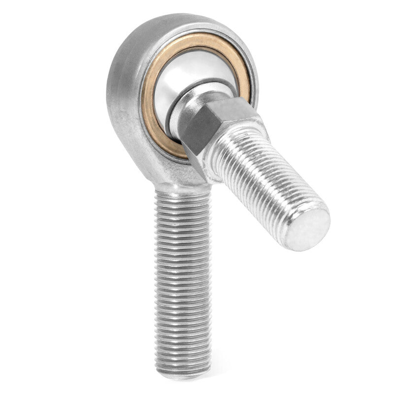 QA1 V Series 3-Pc Rod End - Male/Right Hand - .4375in Bore x 7/16-20 w/Stud - Carbon Steel