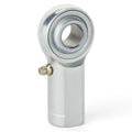 QA1 K Series 3-Pc Rod End - Female/Left Hand - .4375in Bore x 7/16-20 w/Zerk - Carbon Steel