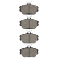 R1 93-07 Mercury Cougar Front Semi Met Brake Pads