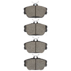 R1 93-07 Mercury Cougar Front Semi Met Brake Pads