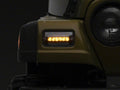 Raxiom 97-06 Jeep Wrangler TJ Axial Series LED Sequential Cornering Lights- Clear