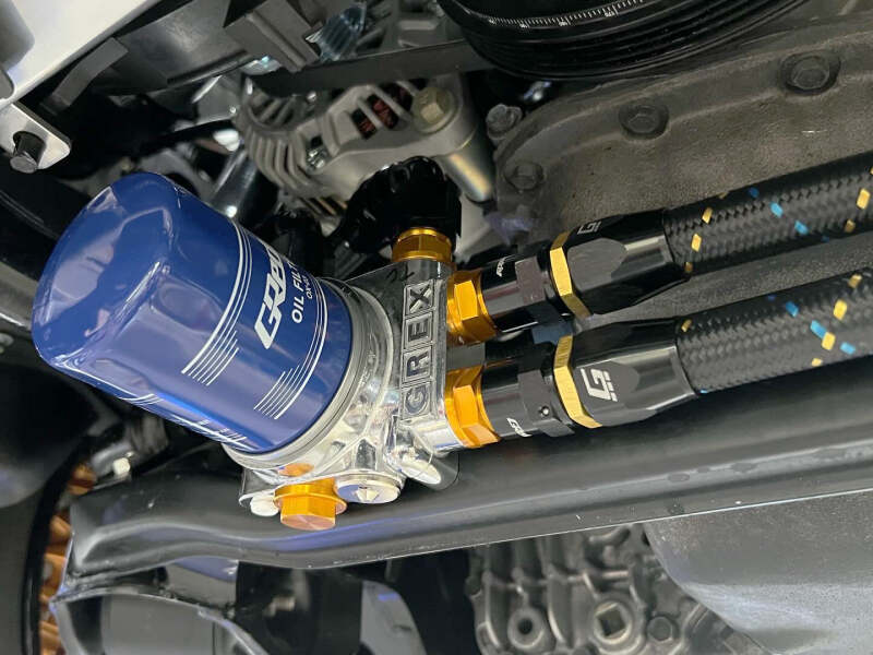 GReddy AN04 120 DEGREE HOSE END SWIVEL BLACK/GOLD ANODIZED