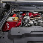 Wehrli 11-16 Chevrolet 6.6L Duramax LML 4in Intake Kit Stage 2 - CAT Yellow