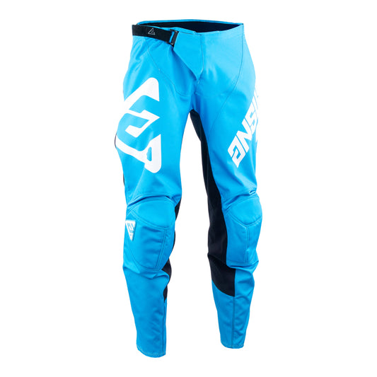 Answer Syncron Essential Pants Cyan/White/Black Youth Size - 26