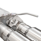 Stainless Works 2024 Mustang GT Catback Quad Tips Legend Sound X-Pipe Performance Connect Exhaust