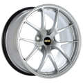 BBS RI-A 19x9 5x130 ET50 CB71.6 Diamond Silver Wheel -82mm PFS/Clip Required