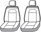 Covercraft 23-25 Ford F150 Carhartt SeatSaver Custom Seat Cover - Gravel