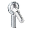 QA1 C Series 2-Pc Rod End - Male/Left Hand - 5mm Bore x M5x.08 w/Stud - Carbon Steel
