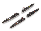 Raxiom 05-13 Chevrolet Corvette C6 Axial Series LED Side Markers- Clear