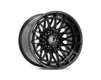 Vossen HFX-3 20x10 - 8x180 - ET18 - Super Deep Face - 124.3 - Gloss Black Wheel