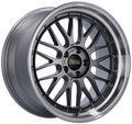 BBS LM 18x10 5x130 ET50 CB71.6 Diamond Black Center / Diamond Cut Lip Wheel