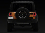Raxiom 07-18 Jeep Wrangler JK Axial Series JL Style LED Tail Lights- Black Housing- Smoked Lens