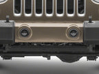 Raxiom 07-18 Jeep Wrangler JK V2 LED Switchback Fog Lights with Amber Turn Signal and Halo Rings