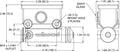 Wilwood Side Mount ATV M/C 19mm Bore L/H