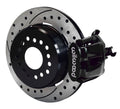 Wilwood Combination Parking Brake Rear Kit 12.19in Dia 0.81in Rotor Thickness - Black Drilled