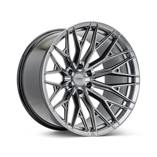 Vossen HFX-6 22x12 - 6x139.7 - ET-44 - Ultra Deep - 106.1 - Hyper Black Wheel