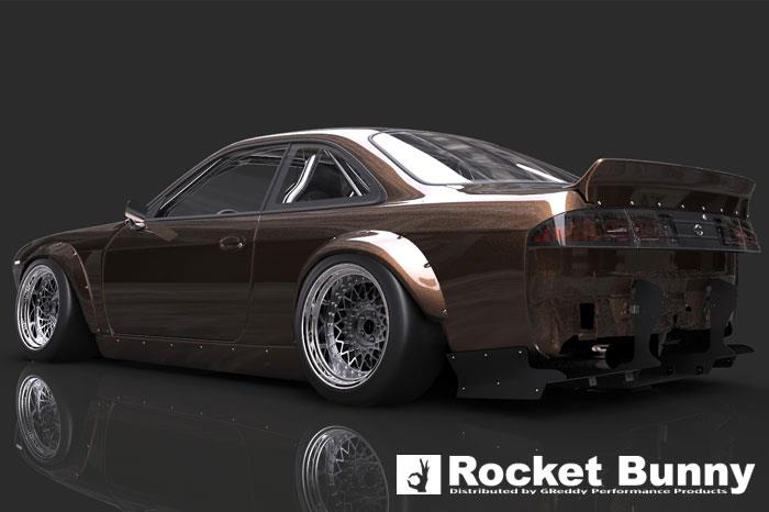 GReddy Pandem 95-98 Nissan 240SX Rocket Bunny S14 V2 Front Lip