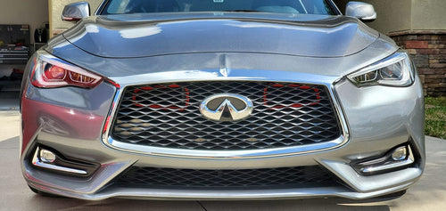 2016-2022 Infiniti Q60 Dual BIG MOUTH Ram Air Intake Snorkels