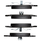 R1 1989-10 Plymouth Sundance Rear Semi Met Brake Pads