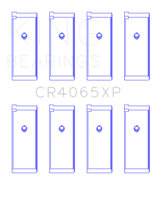 King Engine Bearings Nissan KA-24DE Performance Rod Bearing Set - Size STD