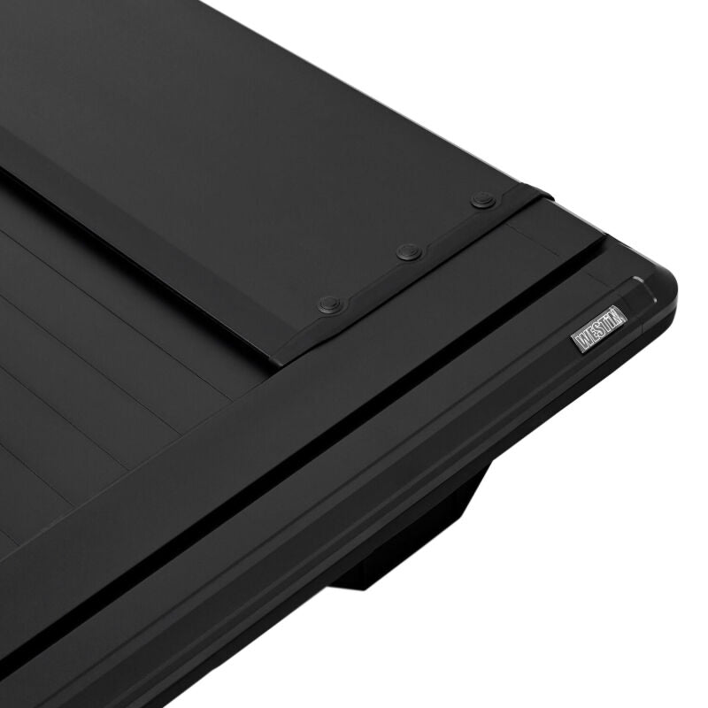 Westin 16-23 Toyota Tacoma 5ft 5in Bed Manual Retractable Tonneau Cover - Black