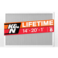 K&N HVAC Filter 14 X 20 X 1 Merv 8