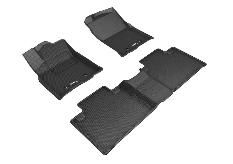 3D MAXpider 18-23 Toyota Tacoma Access Cab Kagu Black Full Set (R2 W/O Seat)