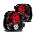 Raxiom 99-02 Chevrolet Silverado 1500 Stepside Axial Series Tail Lights- Black Housing- Clear Lens